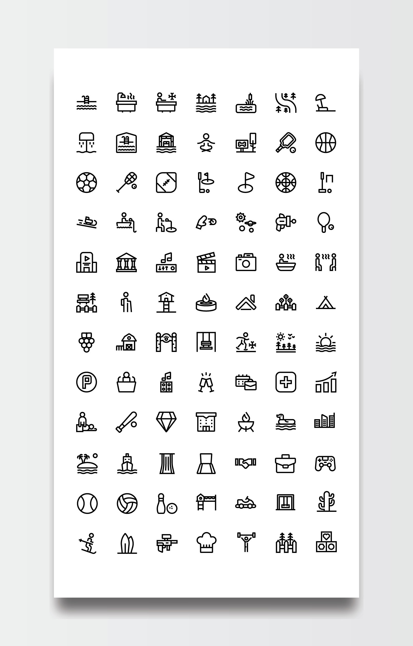 Example of Costum Icons For Web, App Or Etc