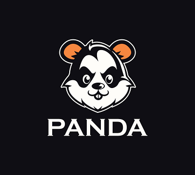 Panda Logo aggressive animal bear head brand branding design graphic design illustration logo mascot mascot logo panda panda bear panda head panda mascot sports logo vector