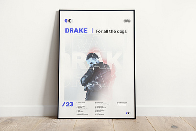Drake Album Poster branding graphic design poster design