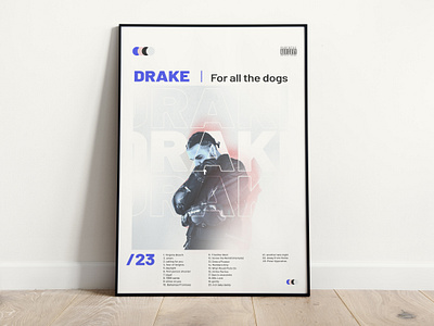 Drake Album Poster branding graphic design poster design