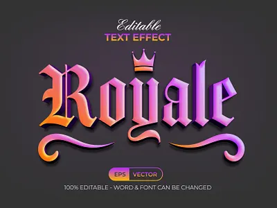 Text Effect Colorful Gradient Style beauty design editable effect font gradient letter lettering luxury modern style text type typeface typography