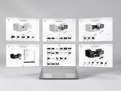 Camera Rig Builder and Ordering system - UI/ UX design adobe xd design flow graphic design prototype saas ui user experience ux website design