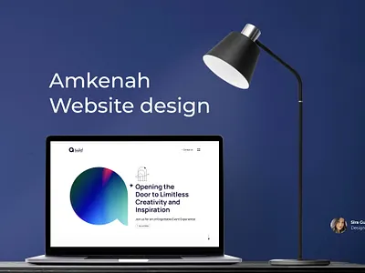 Amkenah Website Design animation branding bright clean concept design design engaging event company futuristic gr gradient graphic design ia illustration landing page minimalist modern design motion graphics ui user interface