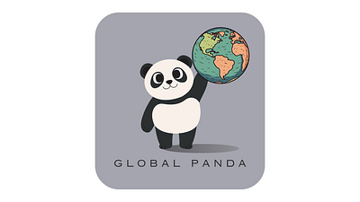 03 Global Panda dailylogochallenge globalpanda graphicdesign logo logodesign panda pandalogo