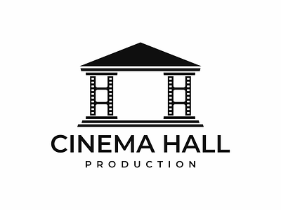 Cinema hall brand branding cinema design graphic design hall logo