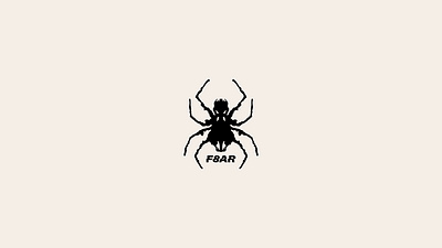 Spider (Rorschach) logo black branding creative design evil fear graphic design illustration insect logo logofolio logotype modern monster nature portfolio rorschach scary spider vector