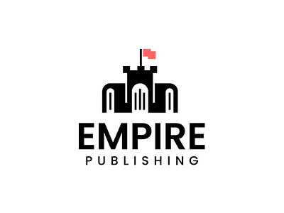 Empire publishing concept 2 author book castle empire kingdom logo publishing writer