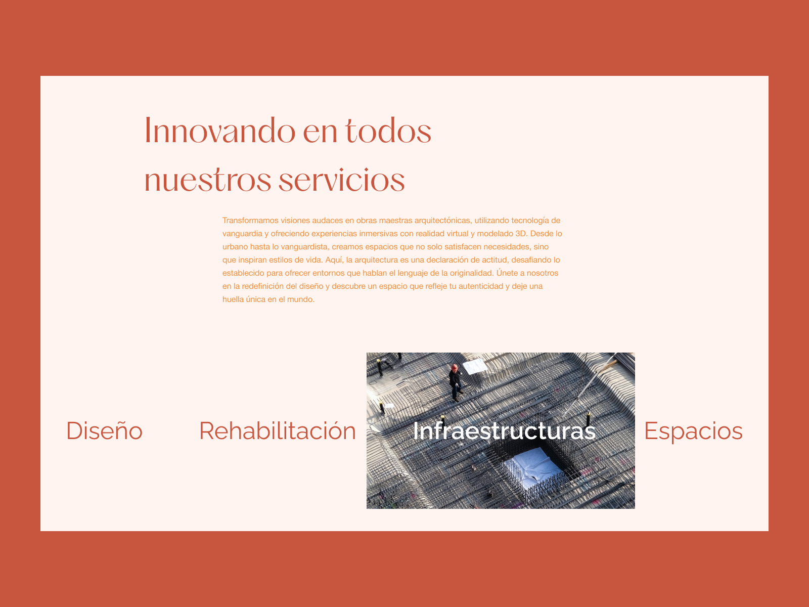 Our services section by Rafael Alfonso Mora on Dribbble