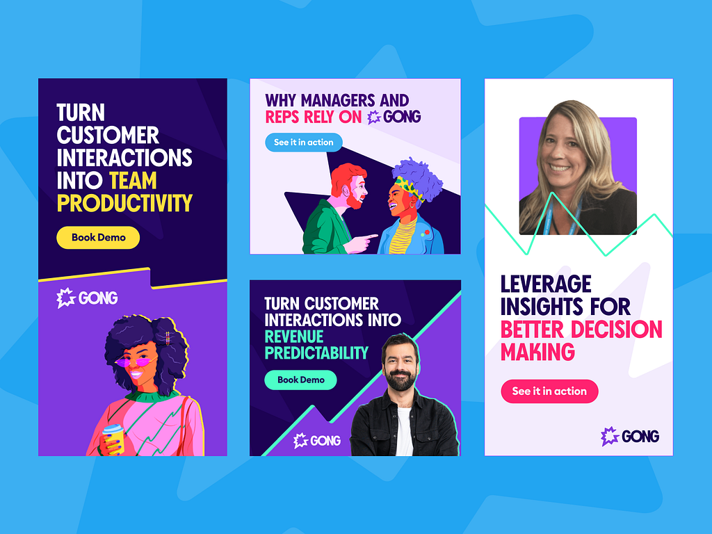 Gong Display ads by Hridoy R. for Banner Bakers on Dribbble