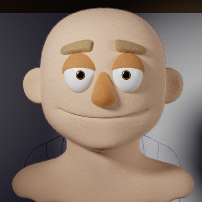 Blender: Pupazzo Project 3d blender muppet puppet