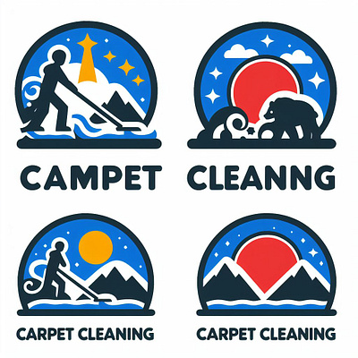 Logo Design - Client Project branding carpet carpetcleaning design graphic design illustration logo vector