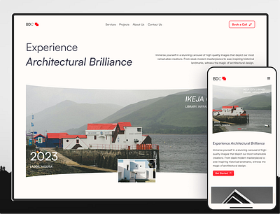 Website design ui