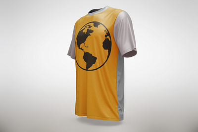 Yellow tee 3d branding graphic design logo motion graphics