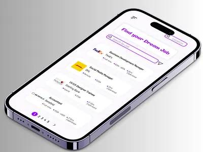 Job Listing or Hiring Page #DailyUI050 figma graphic design uidesign uxdesign uxresearch