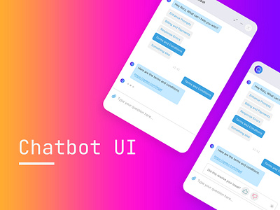 Chatbot UI branding ui