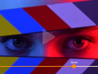 Video Player #DailyUI057 figma graphic design uidesign uxdesign uxresearch