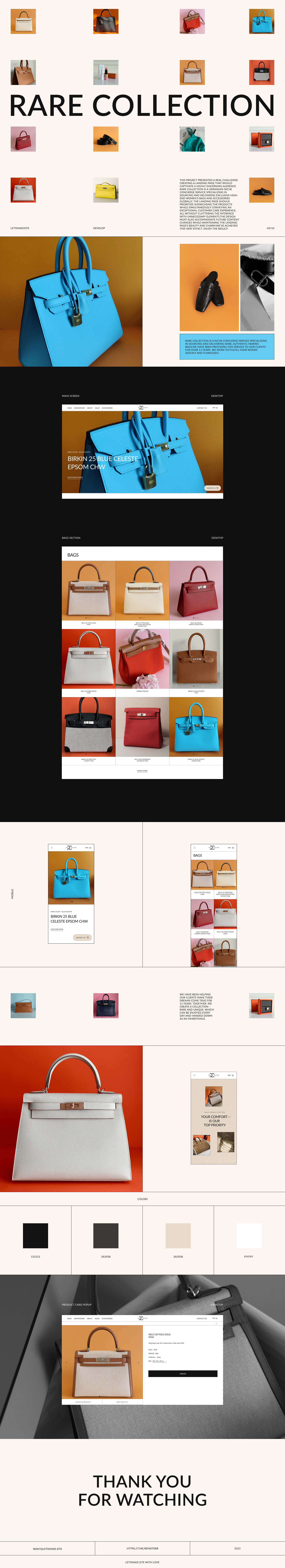 Landing page for luxury concierge service landing landing page luxury ui ux web design wordpress