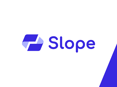 Slope finance logo design: S, folded notes, growth graphic chart arrows banknotes clever dapp digital finance financial fintech folded paper graphic chart growth letter mark monogram logo logo design money negative space s tech technology web3