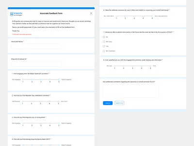 Feedback Form design ui ui design uidesign uiux ux