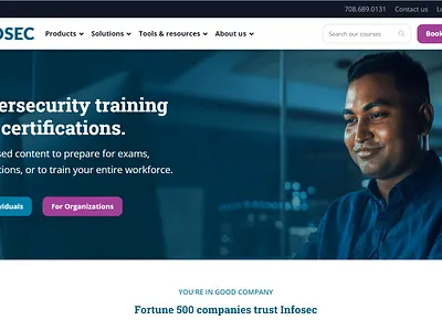 Infosec Website develoment laravel web develoment