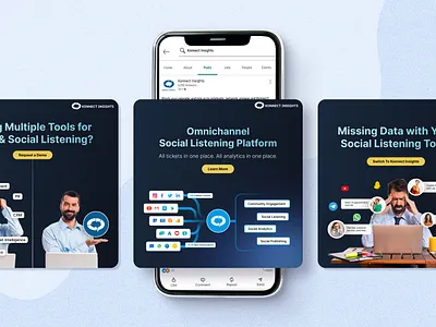 Social Media Ads for Konnect Insights ads