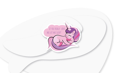 Sticker graphic design illustration