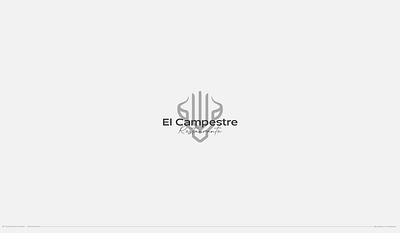El Campestre beef brand branding food graphic design logo logotype meat rest restaurant