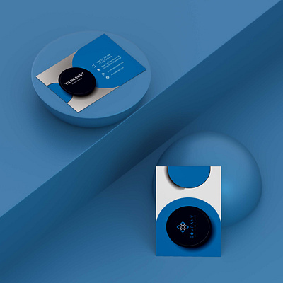 Unique Business Card Part: 2 attractive background best blue branding card circle colors company design graphic design illustration logo minimal mockup part pest style unique