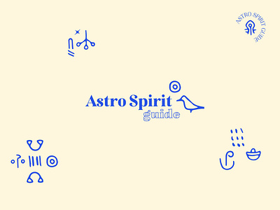 Astro Spirit Guide Logo Design branding custom logo design font design graphic design hieroglyph illustration logo logotype london designer minimal branding newyork designer typography ui ux vector