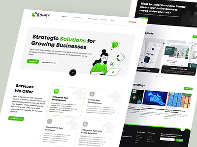 Transforming information into inspiration branding clean design illustration inspiration redesign revamp ui ux webdesign website