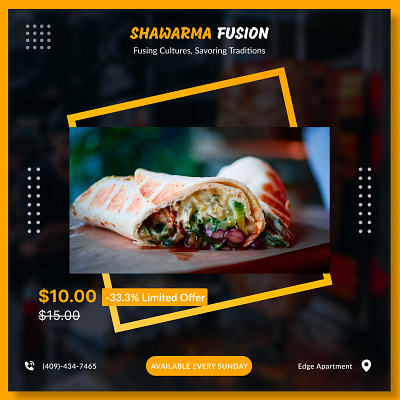 Shawarma Design branding food graphic design