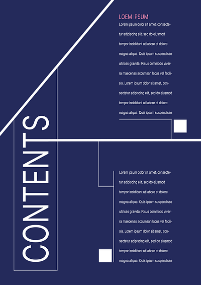 Modern content page (re-doing) content design content page magazine content