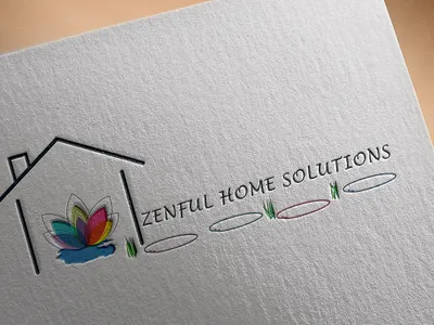 Home Decoration company logo home decoration ideas logo design minimal natural