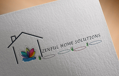 Home Decoration company logo home decoration ideas logo design minimal natural