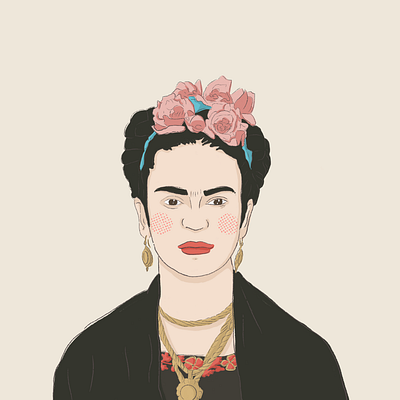 Frida illustration procreate