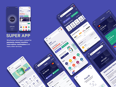 Tapp Super App design graphic design mobile app super app tapp super app tapp.uz wireframe