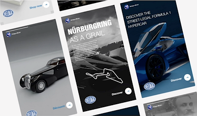 Delage Automobile RS / Billboards / Print 3d animation branding digital editorial design graphic design motion graphics