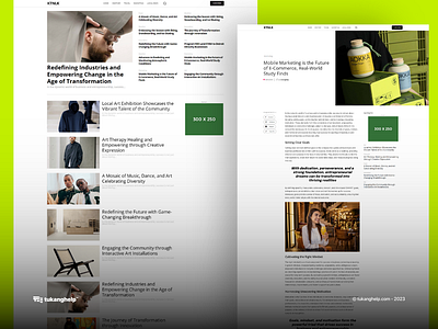 Website Design : KUANTANLOKA™ - KTNLK V3.0 branding graphic design hypebeast website minimalist web ui ux website design