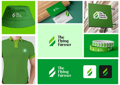 Logo Design - The Flying Farmer animations app design branding branding design brands designs fintech firm identity design illustration landing page logo logo design logomaker mockup designs mockups ngo personal personal branding uidesigns