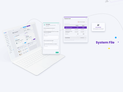 Playroll Design System - System File Intro design system feature forms hi fidelity interface design material ui mockups modals mui page design popups prototype testing ui web design