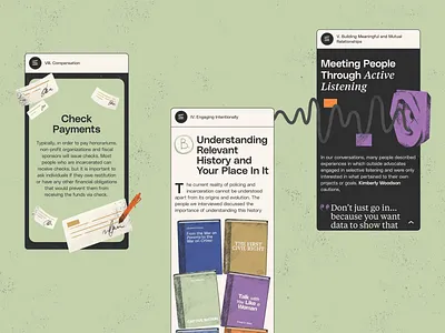 Advocacy Through Walls Mobile Website advocacy design education graphic design interaction design interface law legal long read mobile design mobile website responsive design ui user experience user experience design user interface ux web web design website