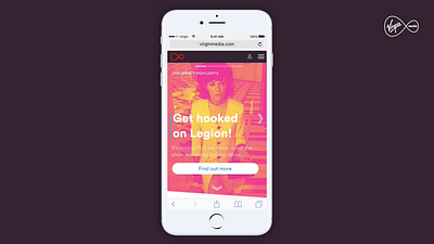 Virgin Media - 2017 design interaction design mobile web ui virgin virgin media web design website