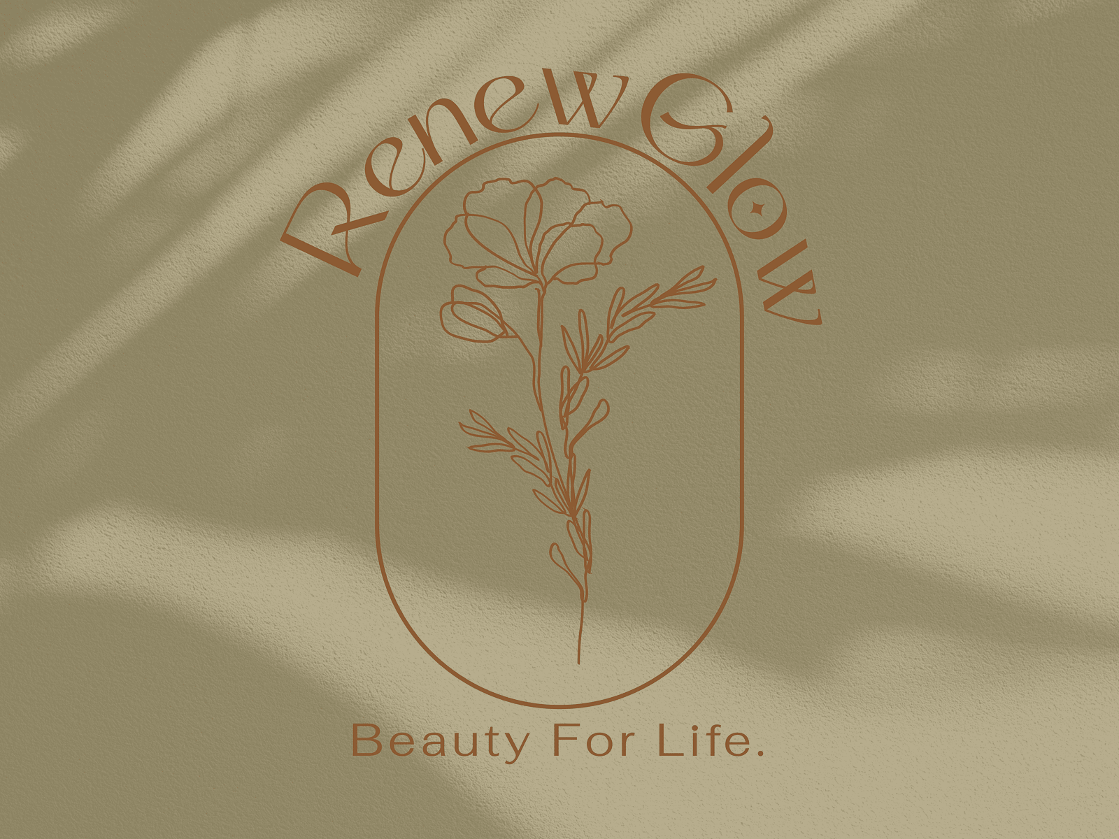 Renew Glow logo process by K. S. Designs Studio on Dribbble