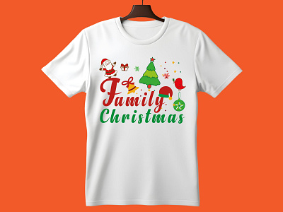 Christmas T-shirt Design concept