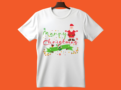 Christmas T-shirt Design concept