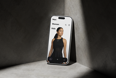 Nova - eCommerce App adidas app black blue branding clothing design easy ecommerce fast innovative minimal mobile nike shop simple sport ui ux white