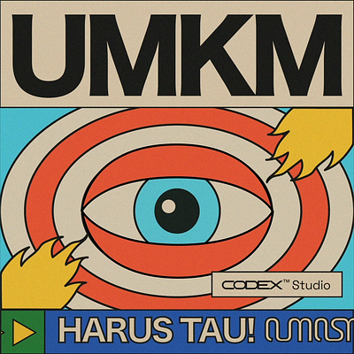UMKM Indonesia branding graphic design logo motion graphics ui