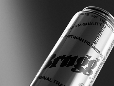 Brugg Pilsner Packaging 3d adobe illustrator beer packaging brand design brand identity branding brewery craft beer graphic design logo logo design visual identity