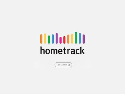Hometrack - 2003 branding logo vintage design