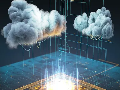 Cloud Storage 3d after effects animation cinema4d cloud computing cyber digital download illustration internet loop motion motion design network security server storage technology